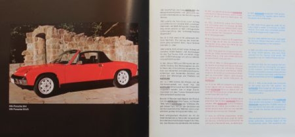 Karmann Modelprogram 1972 Carbrochure (8607)